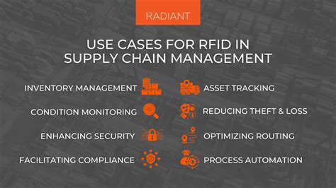 how are rfid chips used in supply chain management|rfid warehouse inventory management.